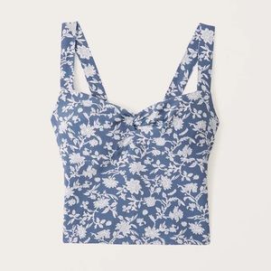 A&F Twist-Front Wide Strap Cami